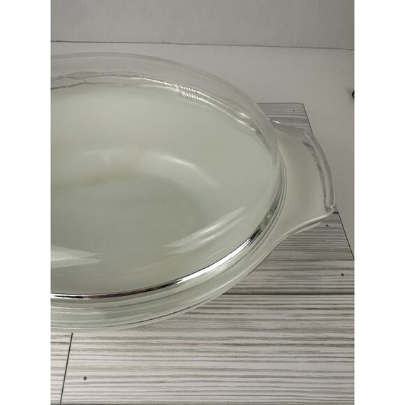 Anchor Hocking Spice of Life 1.5 Qt Casserole Baking Dish #433 with Lid/Cradle - Picture 7 of 8